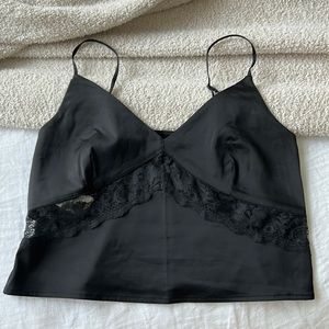 Abercrombie Black Lace Camisole